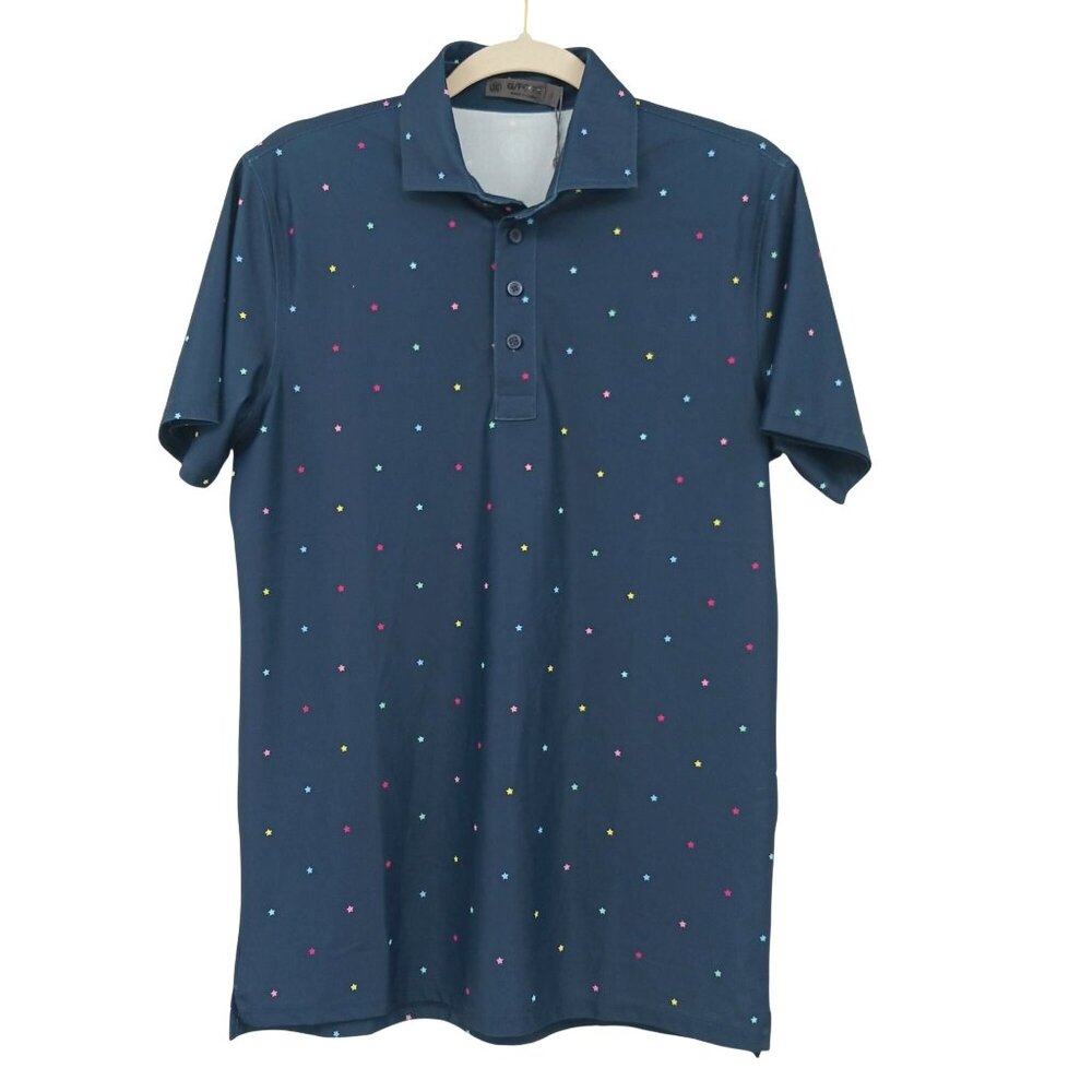 G/Fore Mini Star Pique Golf Polo Size Small NWT